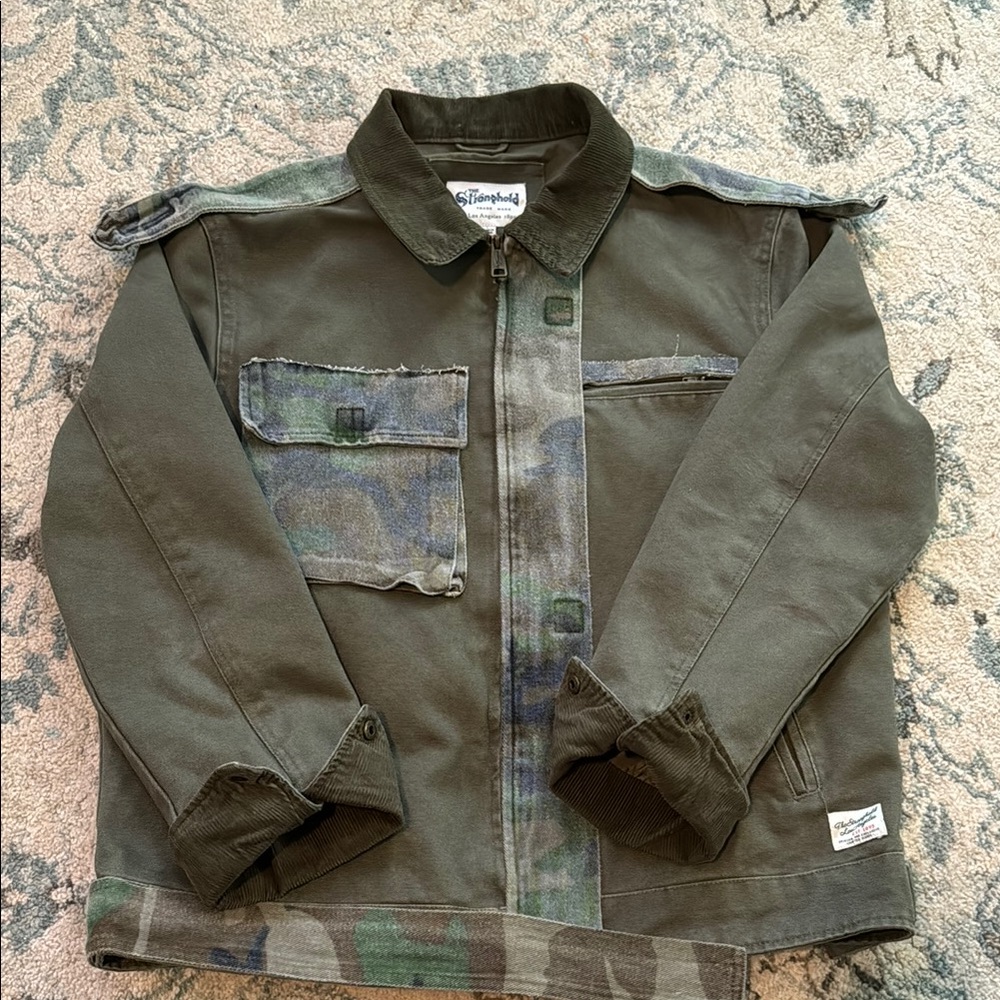 Camouflage Military Style Jacket